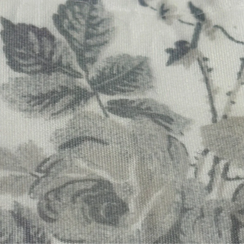 Laura Ashley‎ Sophia Purple/Gray Floral Drapes 39x86
